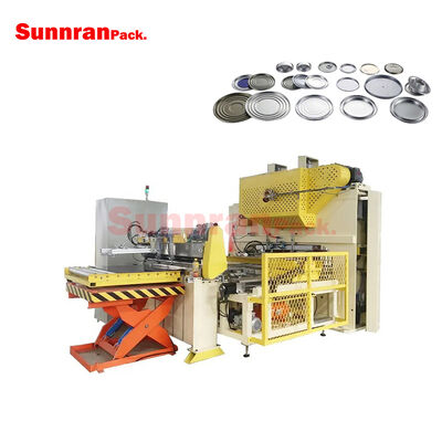 Otomatik Metal Kapak Kutu Üst Alt Üretim Hattı Teneke Kutu Üretim Hattı