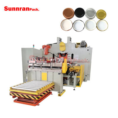 Otomatik Dönüştürme Kapak Yapma Metal Kapak Üretim hattı