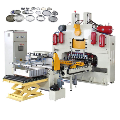 CE Belgesi Otomatik Teneke Kutu Yapma Makinesi 1100×1100mm Levha Boyutu