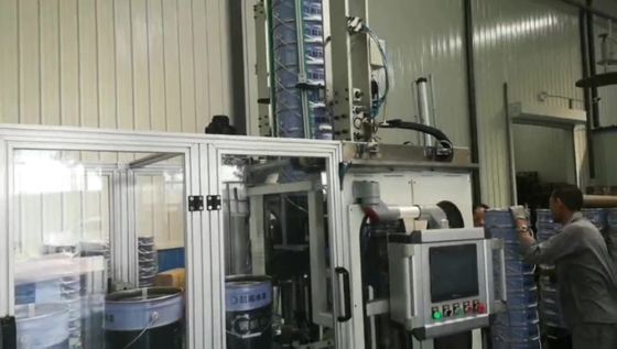 10-25L Konik kova paketlemek için Çelik Kova paletleme makinesi