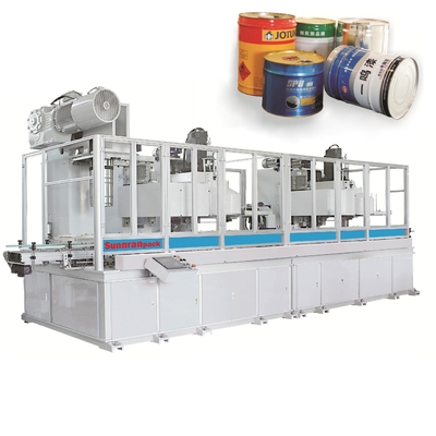 35CPM Çelik Varil Üretim Hattı 3600mmx1900mmx3050mm Ebat